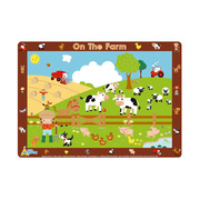 英国原产Little Wigwam 农场 儿童学习型餐垫 小孩餐垫