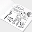 英国原产Rachel Ellen Designs狗狗猫猫儿童画图本涂色本 彩色