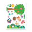 英国原产Rachel Ellen Designs森林系列儿童墙贴墙纸贴画 彩色