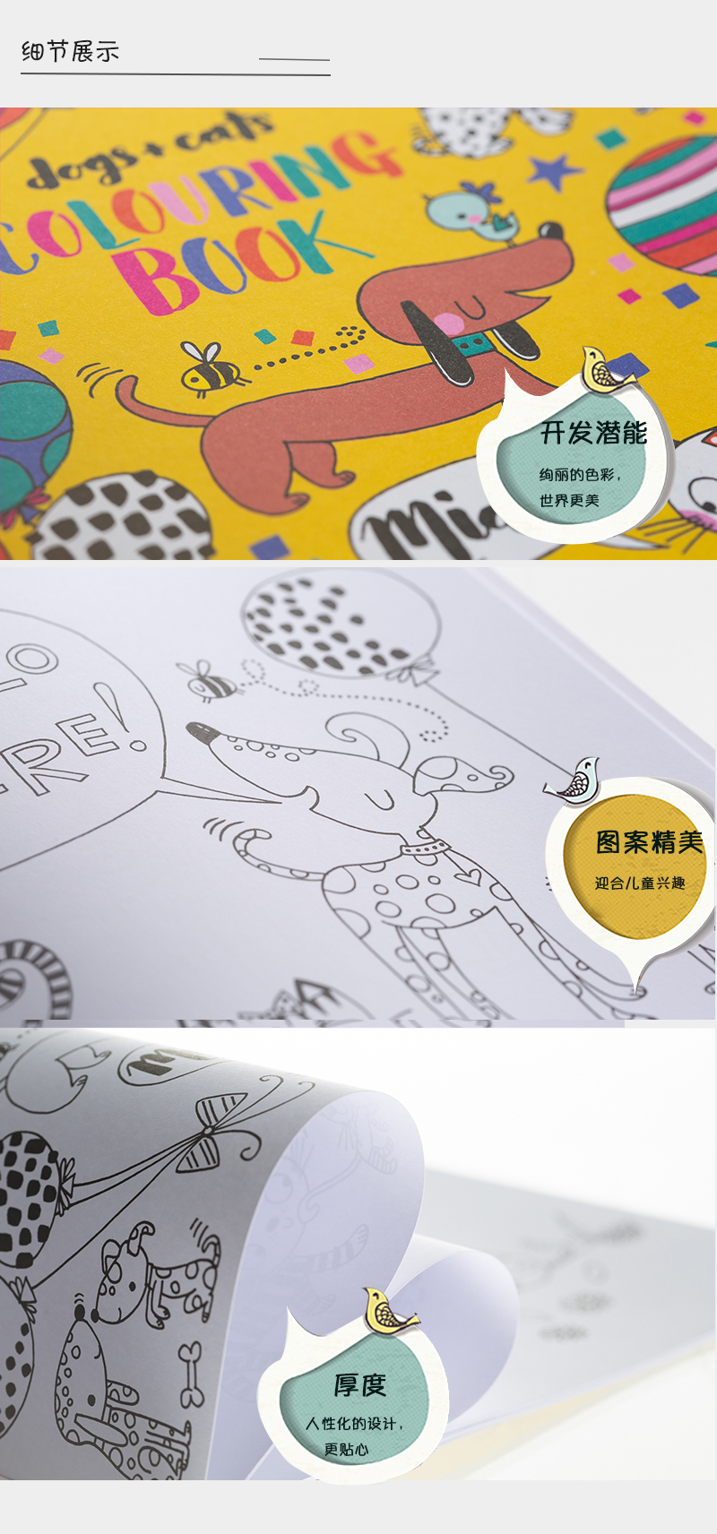 英国原产Rachel Ellen Designs长大理想图画本涂色本画本 彩色