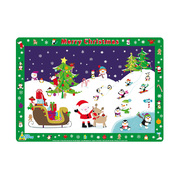 英国原产Little Wigwam圣诞快乐儿童学习型餐垫 小孩餐垫