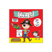 英国原产Rachel Ellen Designs海盗儿童画图本填色本涂色本