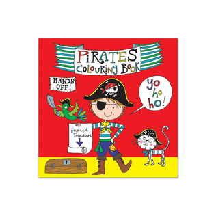 英国原产Rachel Ellen Designs海盗儿童画图本填色本涂色本