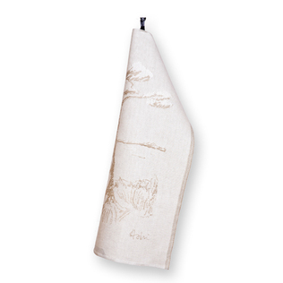 瑞典原产Klassbols大树系列纯亚麻毛巾浴巾洗澡巾