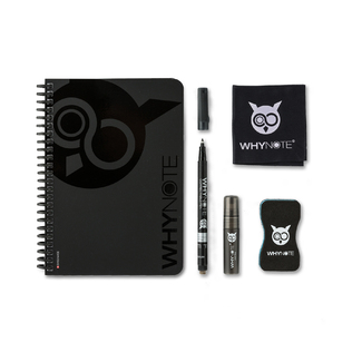 瑞士原产WHYNOTE可擦除可重复使用A5笔记本可矫正笔套装