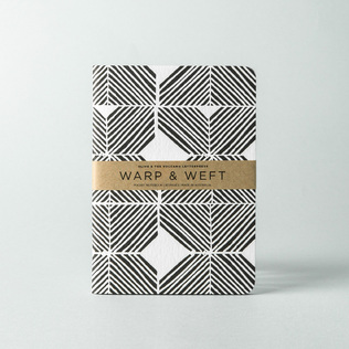 澳大利亚原产O&V凸版印刷笔记本记事本日记本A6(斜纹图案)