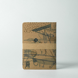 澳大利亚原产O&V凸版印刷笔记本记事本日记本A6(多色多图)