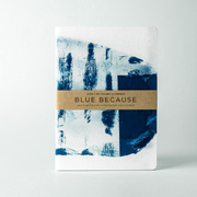 澳大利亚原产O&V凸版印刷笔记本记事本日记本A5(梦幻蓝)