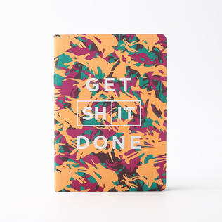 澳大利亚原产mi goals 笔记本本子 记事本迷彩款