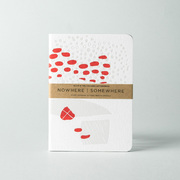 澳大利亚原产O&V凸版印刷笔记本记事本日记本A6