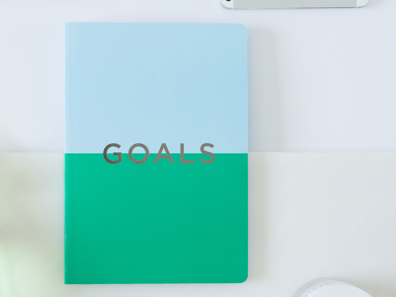 澳大利亚原产mi goals 笔记本 记事本蓝/绿