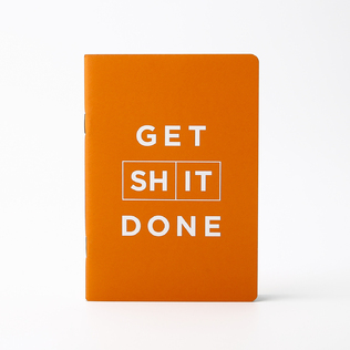 澳大利亚原产mi goals 笔记本本子 记事本橙色