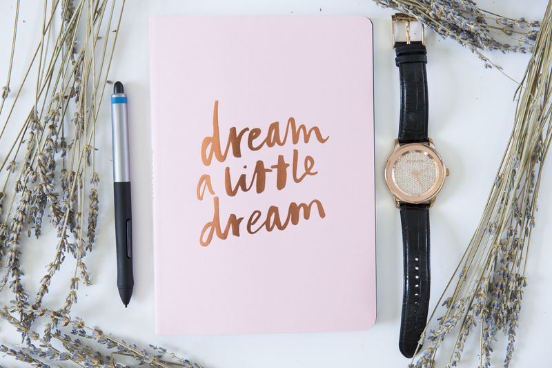 澳大利亚原产mi goals 本土设计笔记本 粉红/玫瑰金 粉红