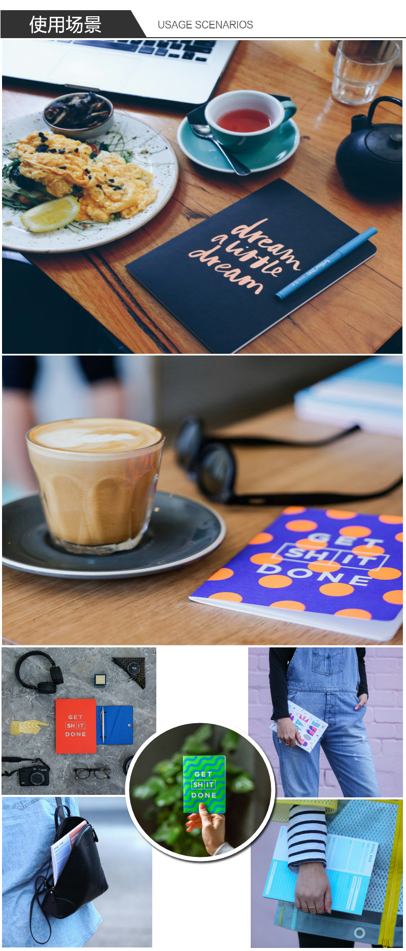 澳大利亚原产mi goals 本土设计笔记本 粉红/玫瑰金 粉红