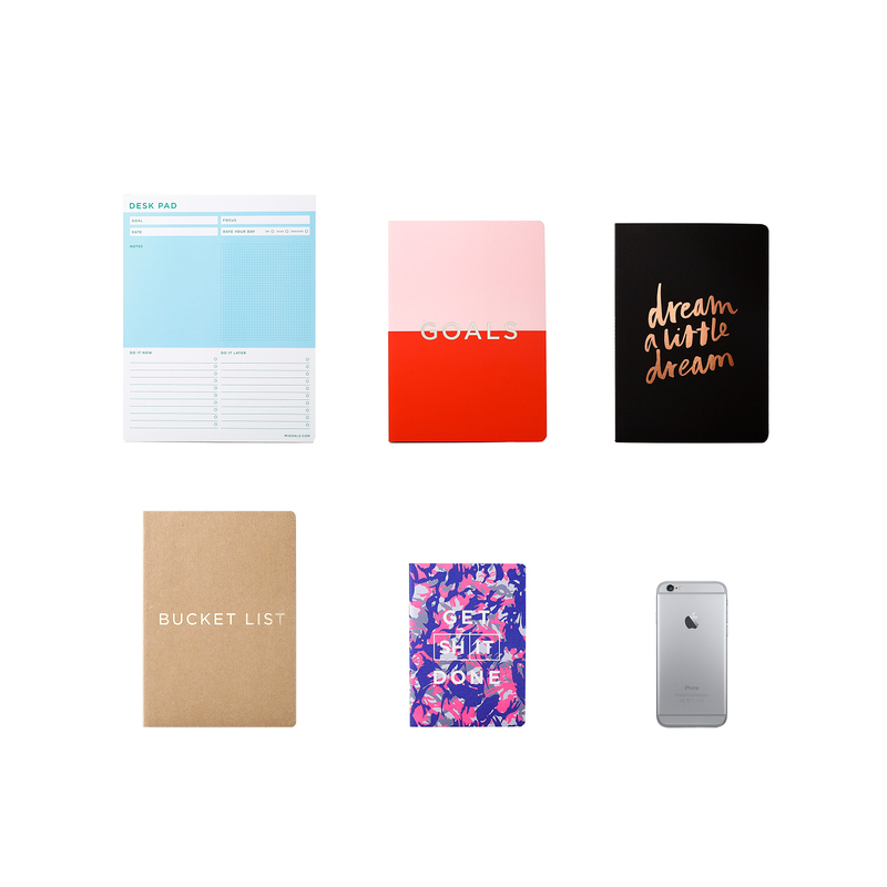 澳大利亚原产mi goals 本土设计笔记本 粉红/玫瑰金 粉红