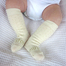 新西兰原产lamington美利奴羊毛袜婴儿袜新生儿袜VANILLA 白色 M