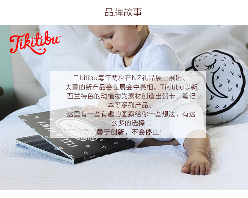 新西兰原产Tikitibu 秋天的兔子  贺卡明信片创意贺卡 彩色