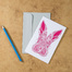 新西兰原产Tikitibu 坏蛋兔子  贺卡明信片创意贺卡 彩色