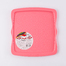 日本原产MAHALO正方形购物篮盖子收纳篮盖子托盘 粉红