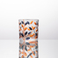 意大利原产 ZECCHIN叶纹系列酒杯杯子手工水杯260ml 橙色
