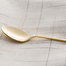 日本原产elfin不锈钢镀金咖啡勺大象117mm 金黄