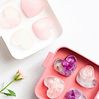 韩国原产doble心形冰格制冰模具DIY自制雪糕模