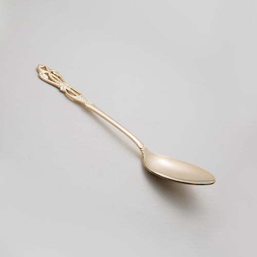 日本elfin Rune镀金系列餐叉餐刀餐勺 餐勺
