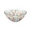 意大利原产ZECCHIN银河系列彩色波点沙拉碗水果盘甜品碗 彩色