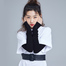 韩国zauo冰感降温手臂胳膊防晒遮阳冰丝堆堆袖 黑色