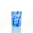 意大利ZECCHIN米罗系列穆拉诺手工彩色玻璃酒水杯360ml 蓝色
