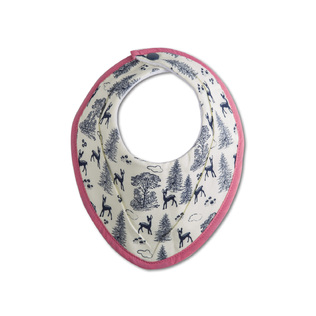 新西兰原产MESSY PUP短毛绒口水巾婴儿围嘴宝宝围兜小鹿图案