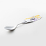 日本原产ECHO幸福笑脸餐勺西餐饭勺儿童勺餐叉甜品勺茶勺 银色