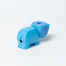 韩国原产Aqua Animal水喷射功能牙刷盖牙刷储存盒大象 蓝色