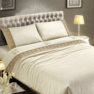 意大利原产DB HOME LINEN棉质床上四件套Venere被罩200x230cm