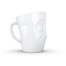 德国原产Fiftyeight 陶瓷卡通表情杯茶杯为难350ml 白色