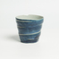 日本原产ceramic 蓝复古系列杯子酒杯水杯 圆纹杯