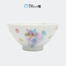 日本原产ceramic AI 茸茸系列和蓝可爱猫咪陶瓷饭碗日式饭碗 蓝色
