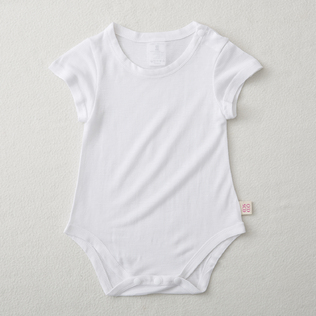 韩国原产COSCLO韩纸婴儿短袖连体内衣宝宝连体衣宝宝服