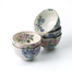 日本原产ceramic 蓝美浓烧陶瓷碗餐具5个装花工房 混色