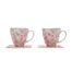 日本原产 ceramic蓝马克杯两件套樱灿灿 粉色