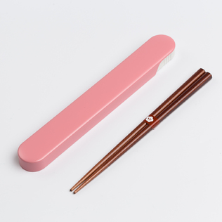 日本原产Prime Nakamura特色和式设计便携木质筷子筷子盒