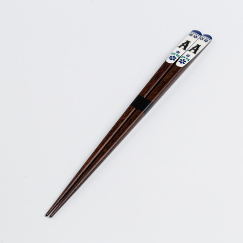 日本原产Prime Nakamura特色和式设计木质筷子 字母A