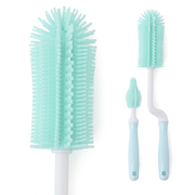 韩国原产Mathos Loreley婴儿奶瓶清洁刷奶嘴清洗刷套装