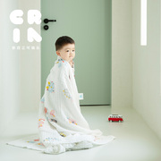 CRIA儿童6层纱布毛巾被 小汽车 120*120cm