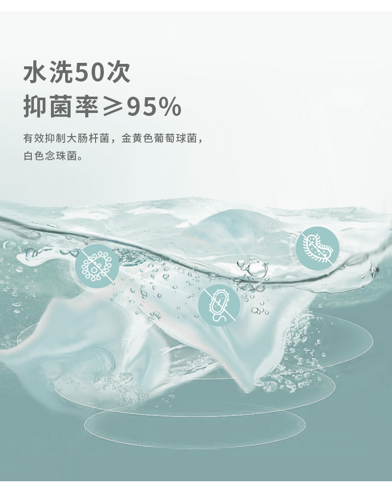 CRIA纳米科技负氧离子可水洗夏凉被-冰川绿 冰川绿 150*200cm