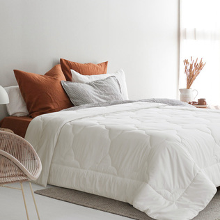 新西兰原产CRIA 纯棉暖绒面料纯羊毛填充丝光羊毛被--母被