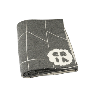 新西兰原产CRIA  美丽奴婴儿羊毛薄毯灰色