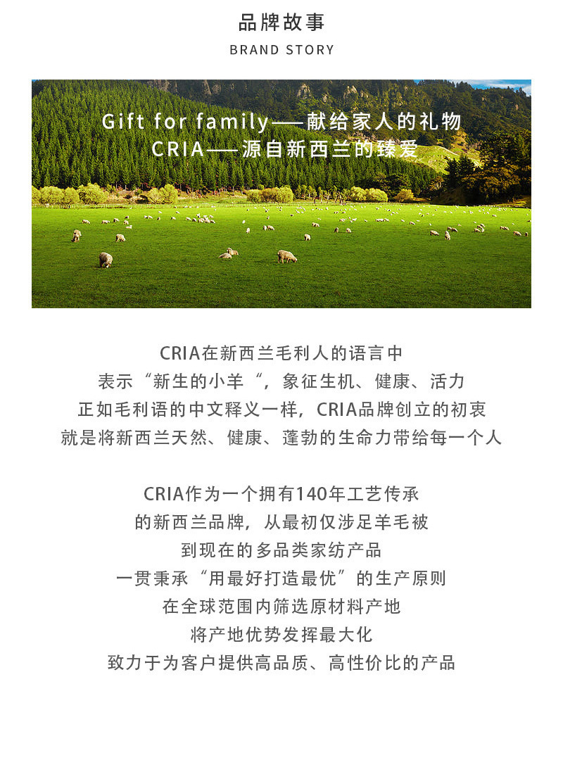 CRIA  负氧离子澳毛冬被430gsm 蓝绿 1.5*2M