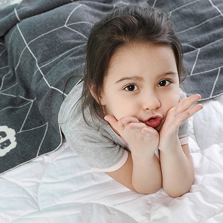 美利奴羊毛婴儿毯