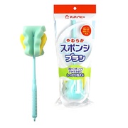 日本原产啾啾baby宽口奶瓶用海绵奶瓶刷